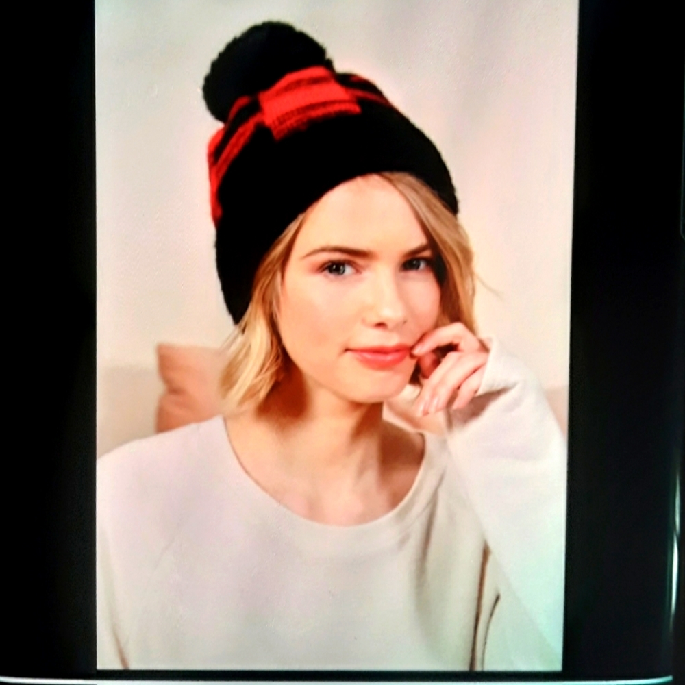 🔥Sale!Buffalo Plaid  Beanie